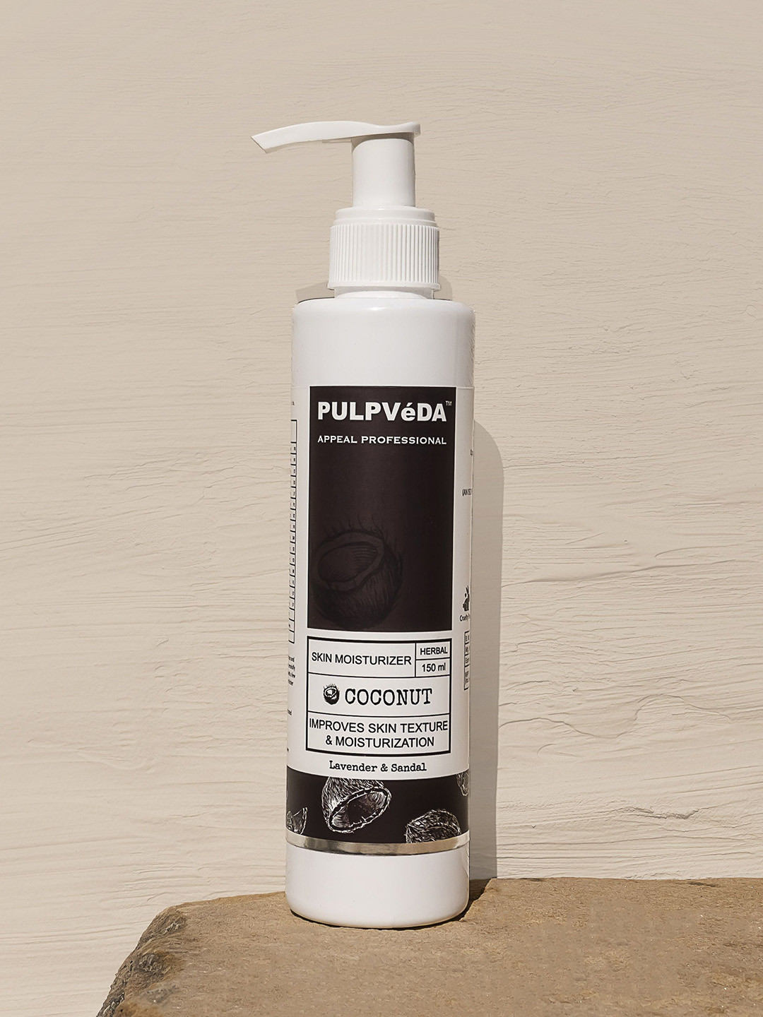 Pulpveda Coconut Rejuvenating Skin Moisturizer With Lavender And Sandal- 150 ml