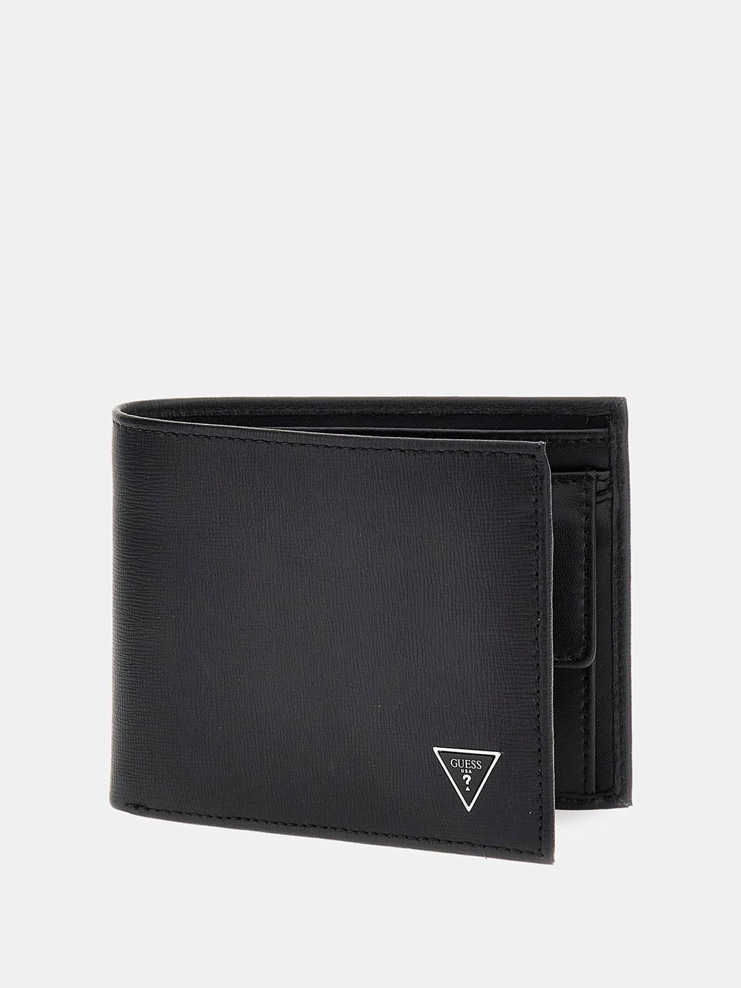 GUESS Men Leather Two Fold Wallet