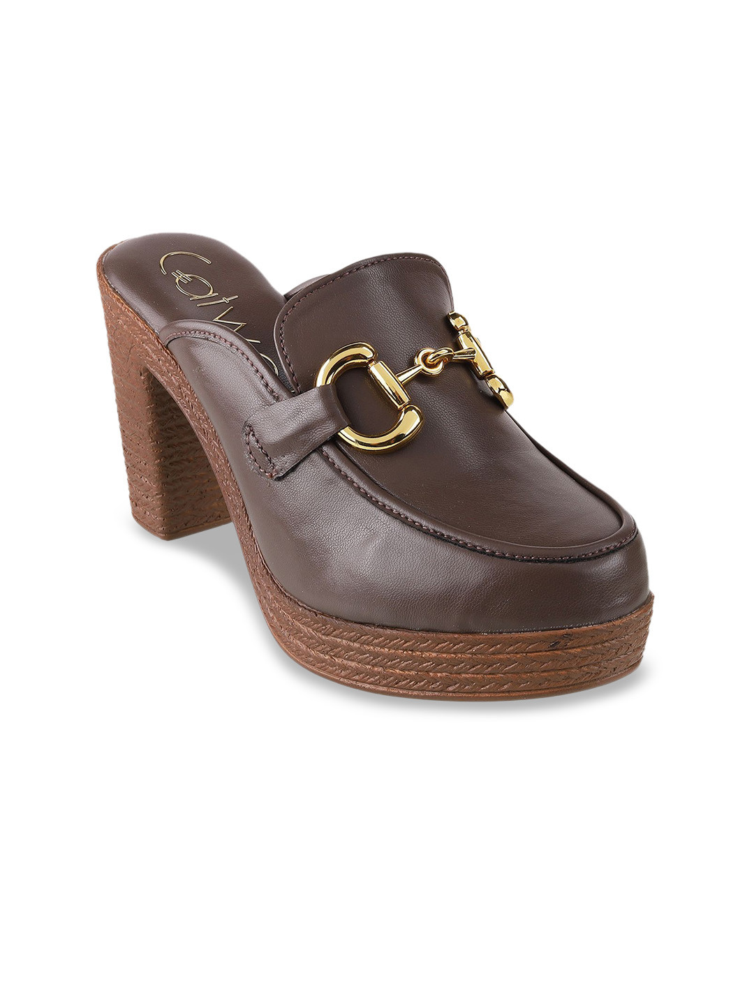 Catwalk Platform Pumps with Buckles