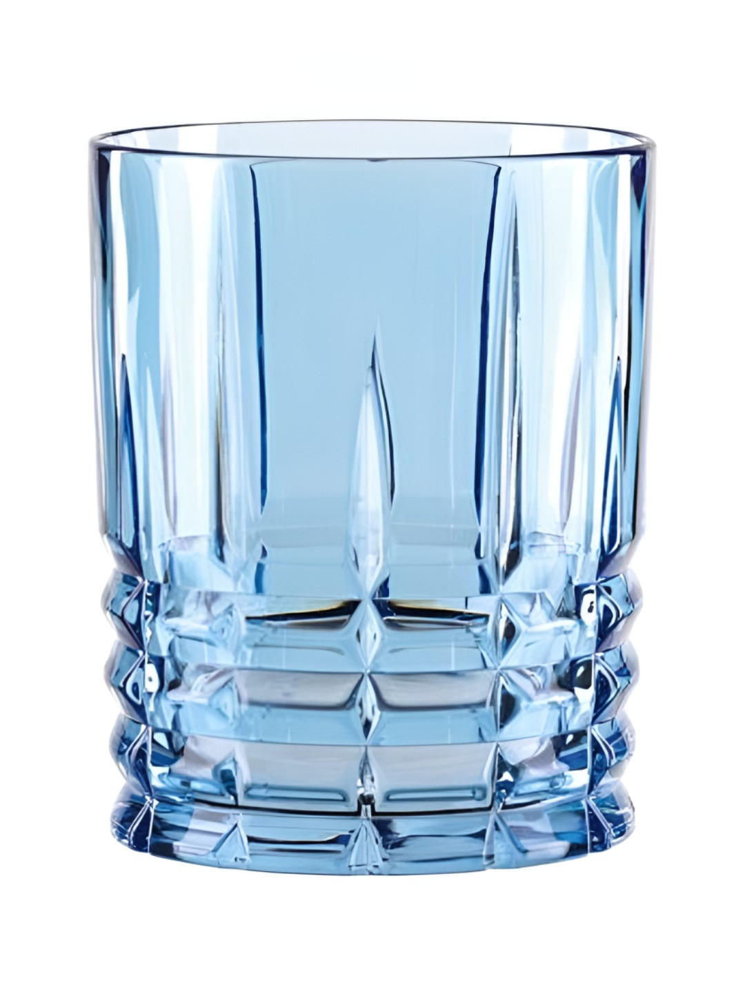 Nachtmann Highland Transparent & Blue Crystal Whiskey Glass-345 ml