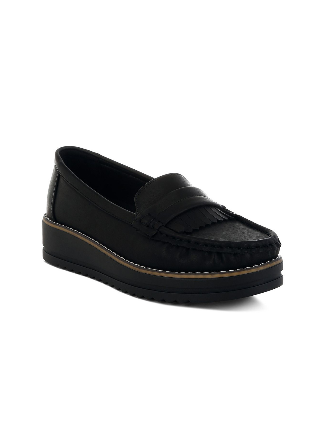 London Rag Women Patent Leather Loafers