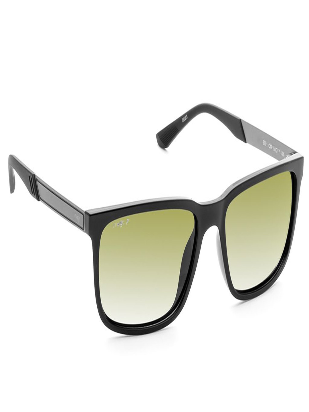 Image Men Rectangle Sunglasses with Polarised and UV Protected Lens