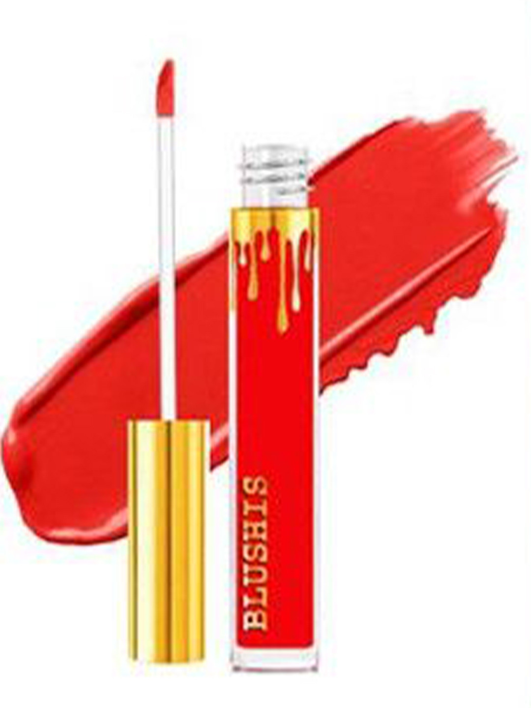 BLUSHIS Non-Transfer Highly Pigmented Matte Liquid Lipstick - 6 ml - Red Twist