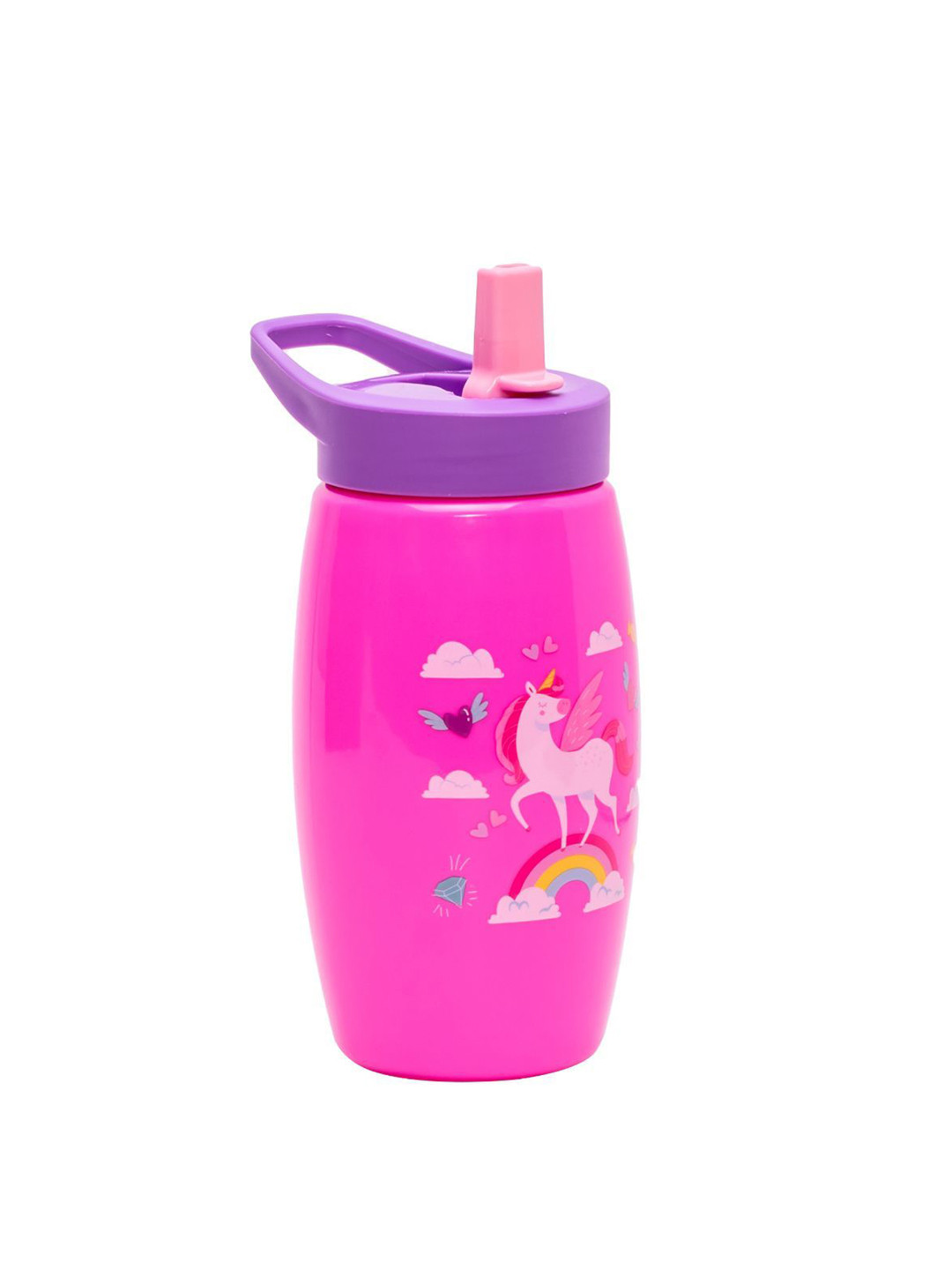 Adore Kids Pink & Purple Sipper with Handle-420ml