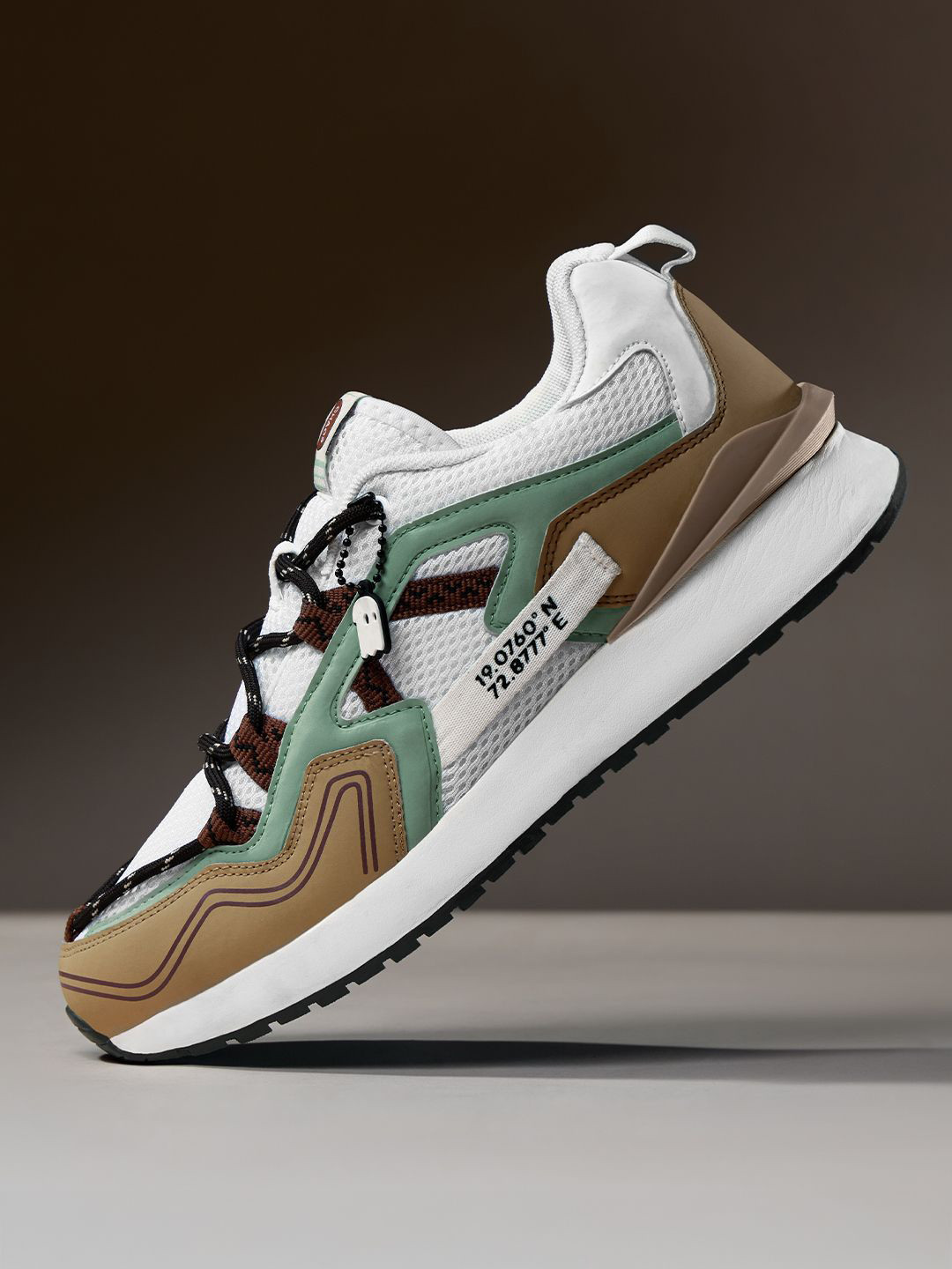 The Souled Store Hrmny In Chaos: VOL 3 Men Lightweight Colourblocked Sneakers