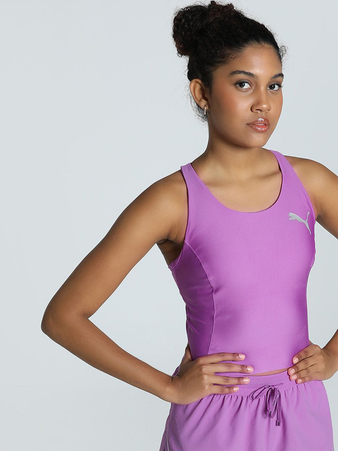 Puma Raceday Ultraform Women Running Crop Top