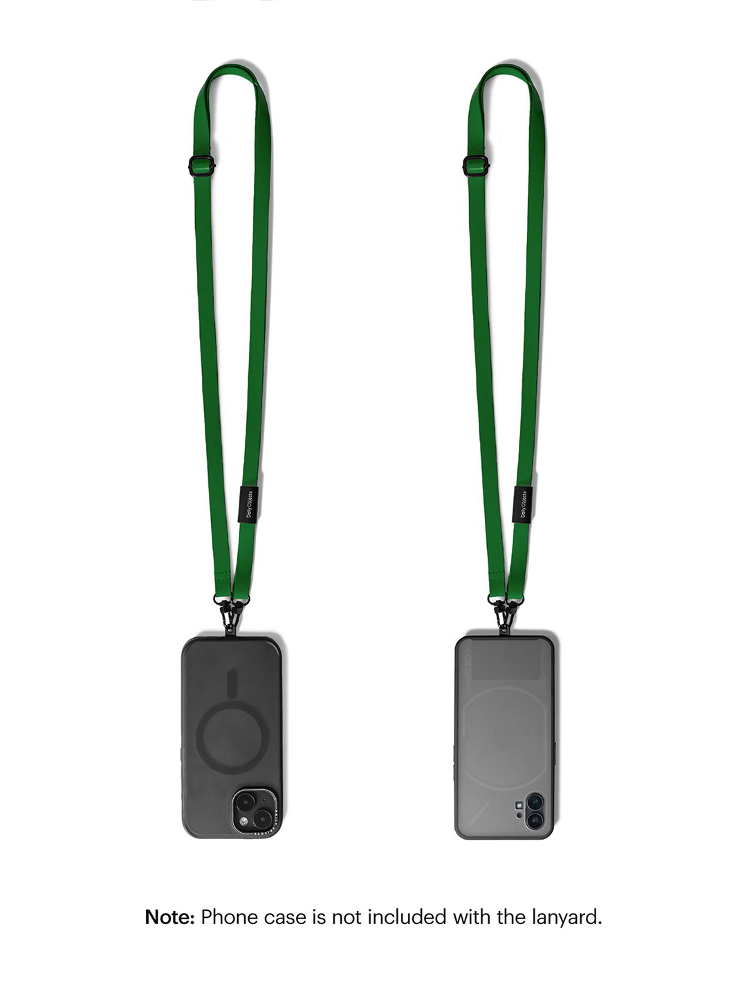 DailyObjects Green Leatherite Crossbody Phone Lanyard Strap
