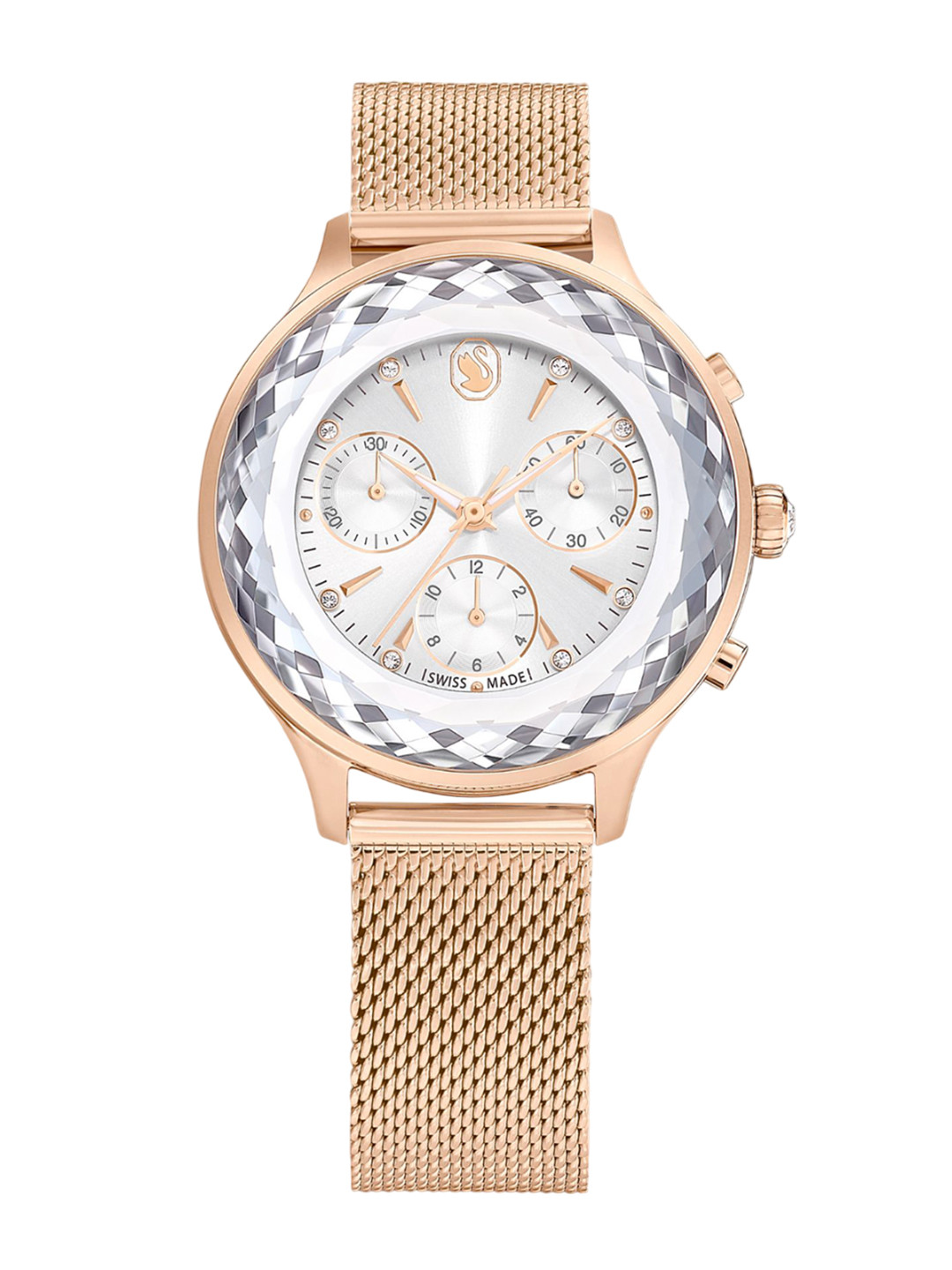 SWAROVSKI Women Analogue Watch NOVA CHRONO:MB PRO/WHT/PRO