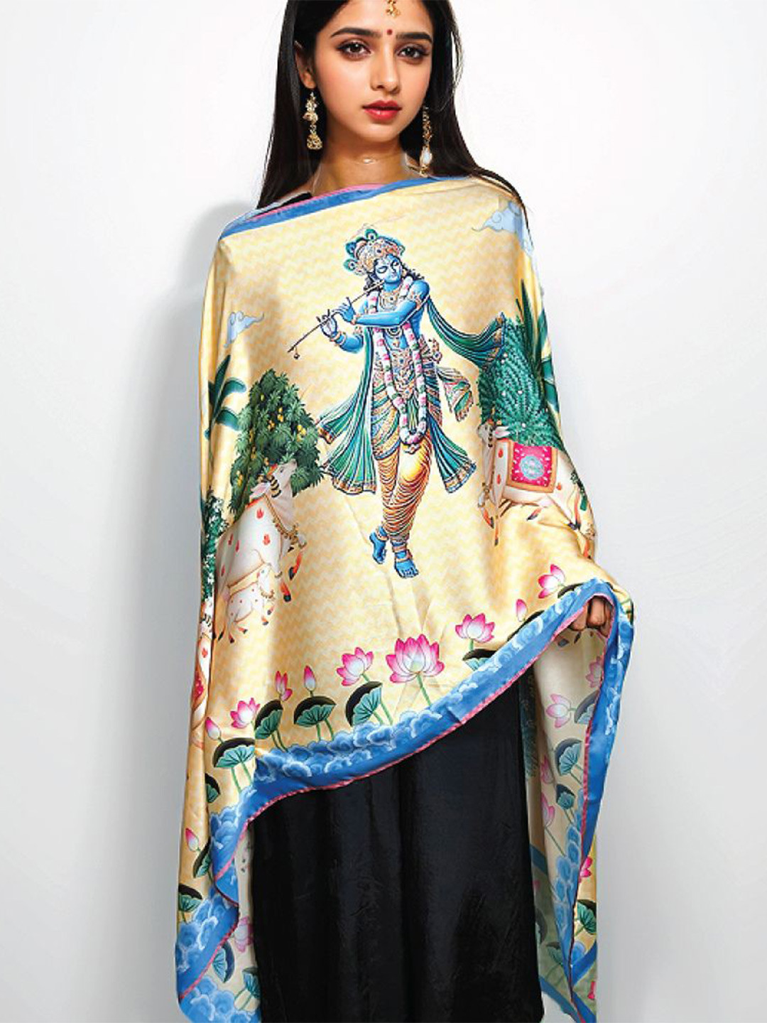 MAATIR DESIGNS Women Printed Stole