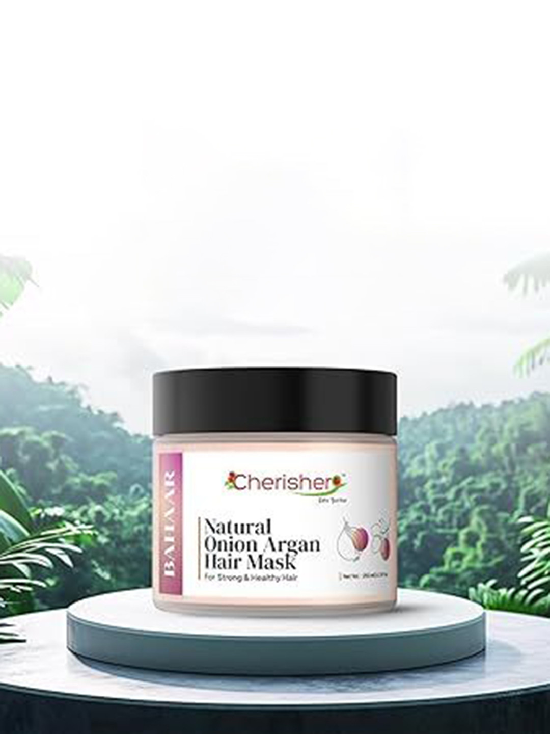 CHERISHER Onion Argan Hair Mask For Damaged Hair & Reduce Dandruff - 250 ml
