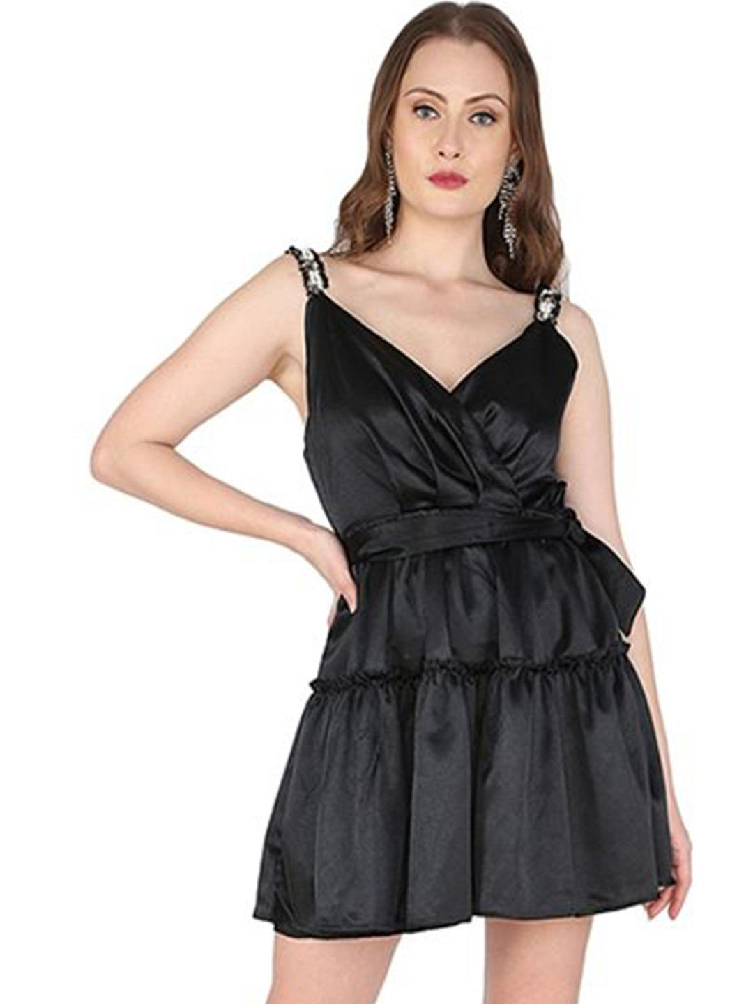 ALTAIRA Fit & Flare Mini Dress