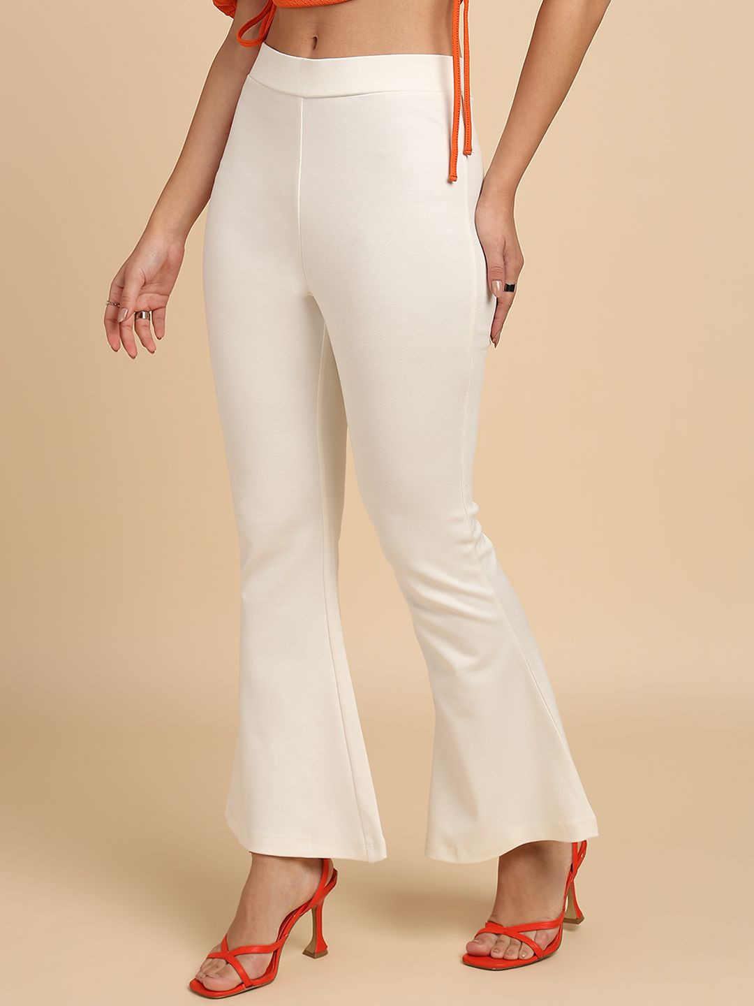 SAFFE Women Smart High-Rise Trousers