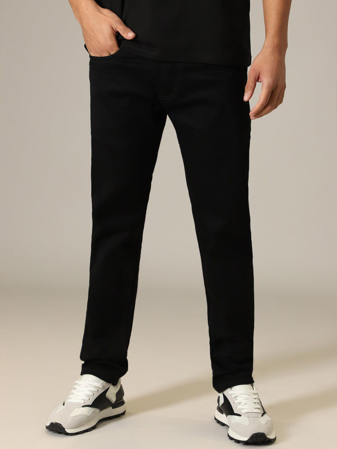 Banana Club Men Nova Black Slim Fit Jeans