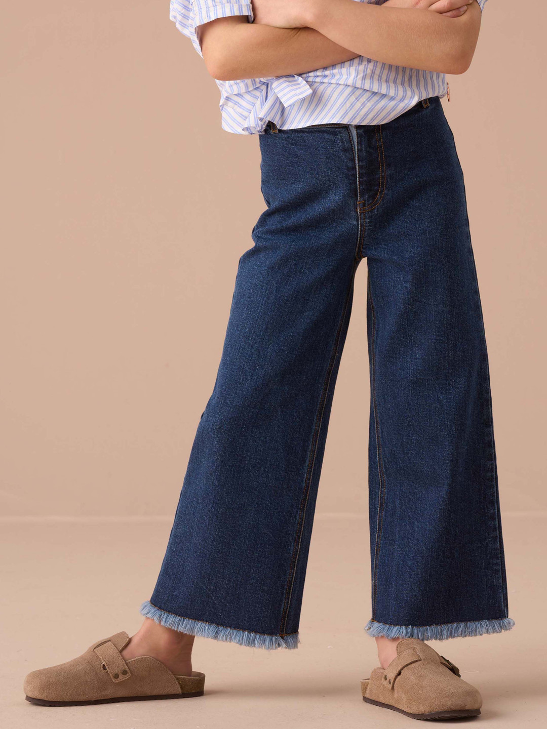 Angel & Rocket Paloma Heart Pocket Cropped Jean