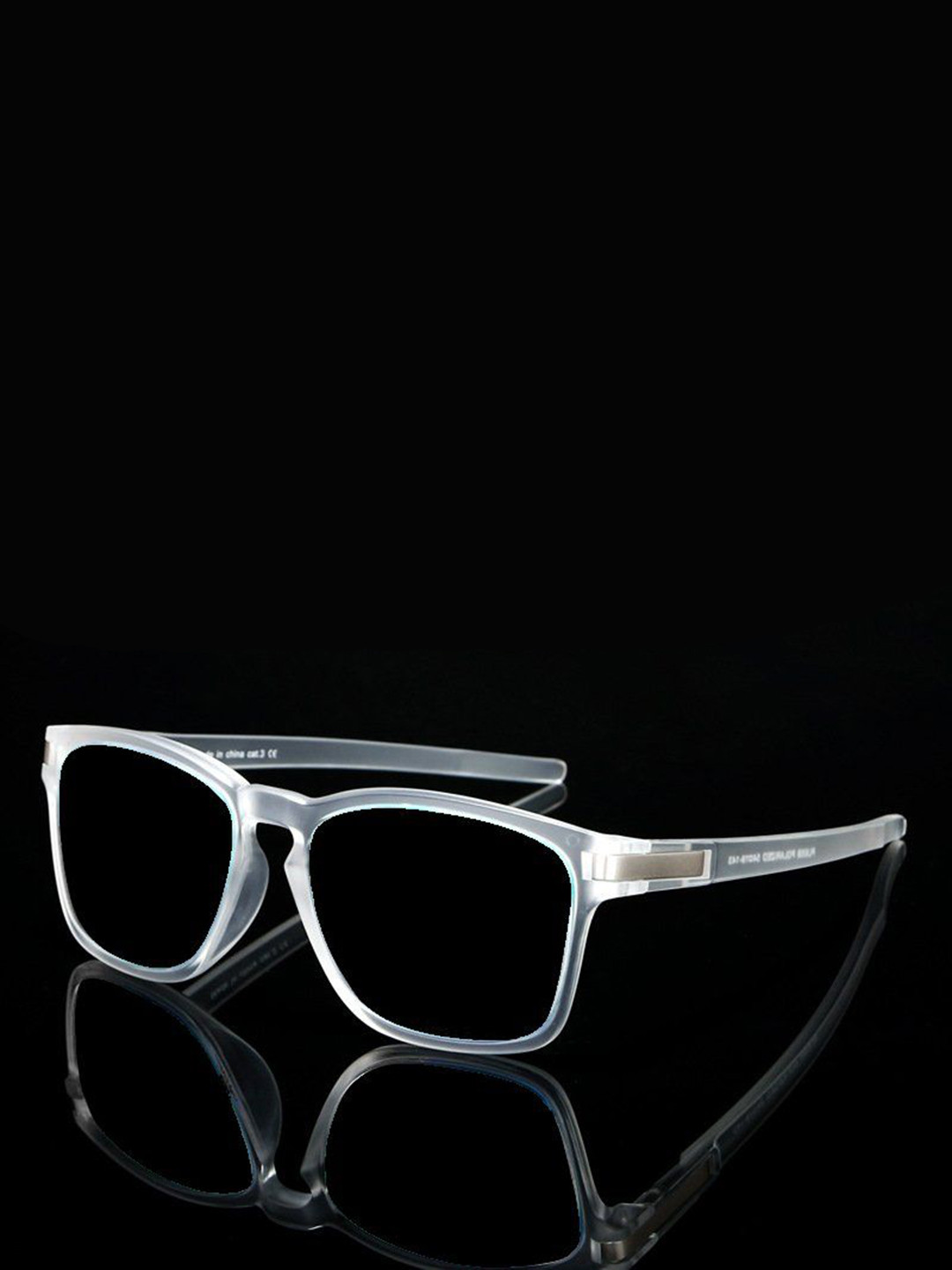 AFERELLE Unisex Rectangle Sunglasses with Polarised Lens - XCLRBLK