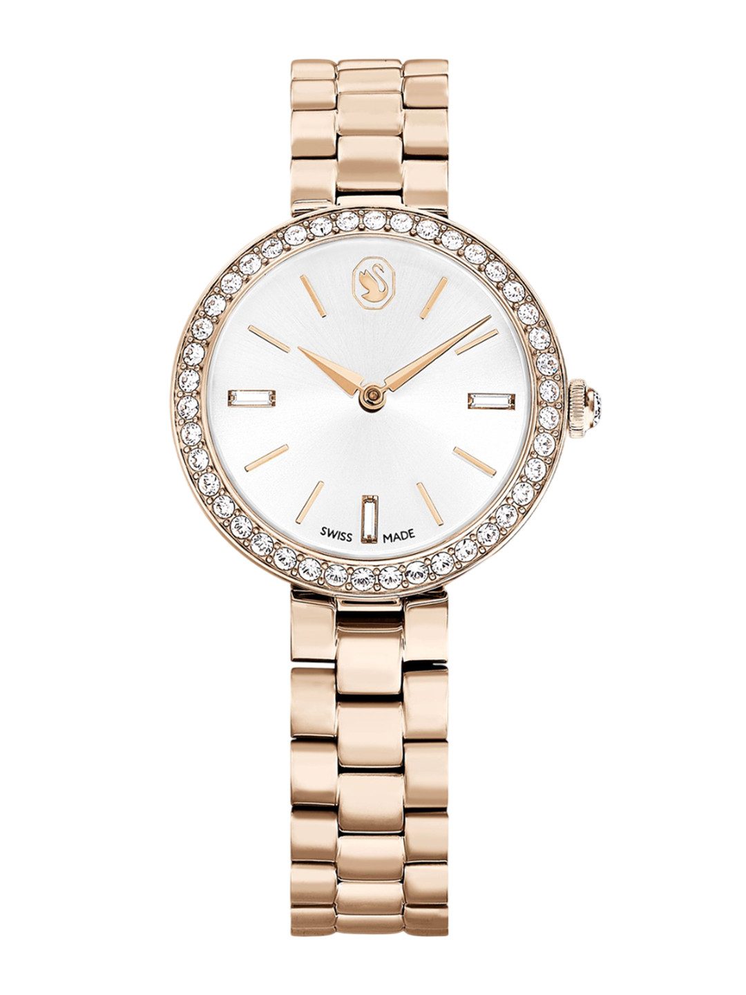 SWAROVSKI Women Analogue Watch CERTA:MB PCG/WHT/PCG