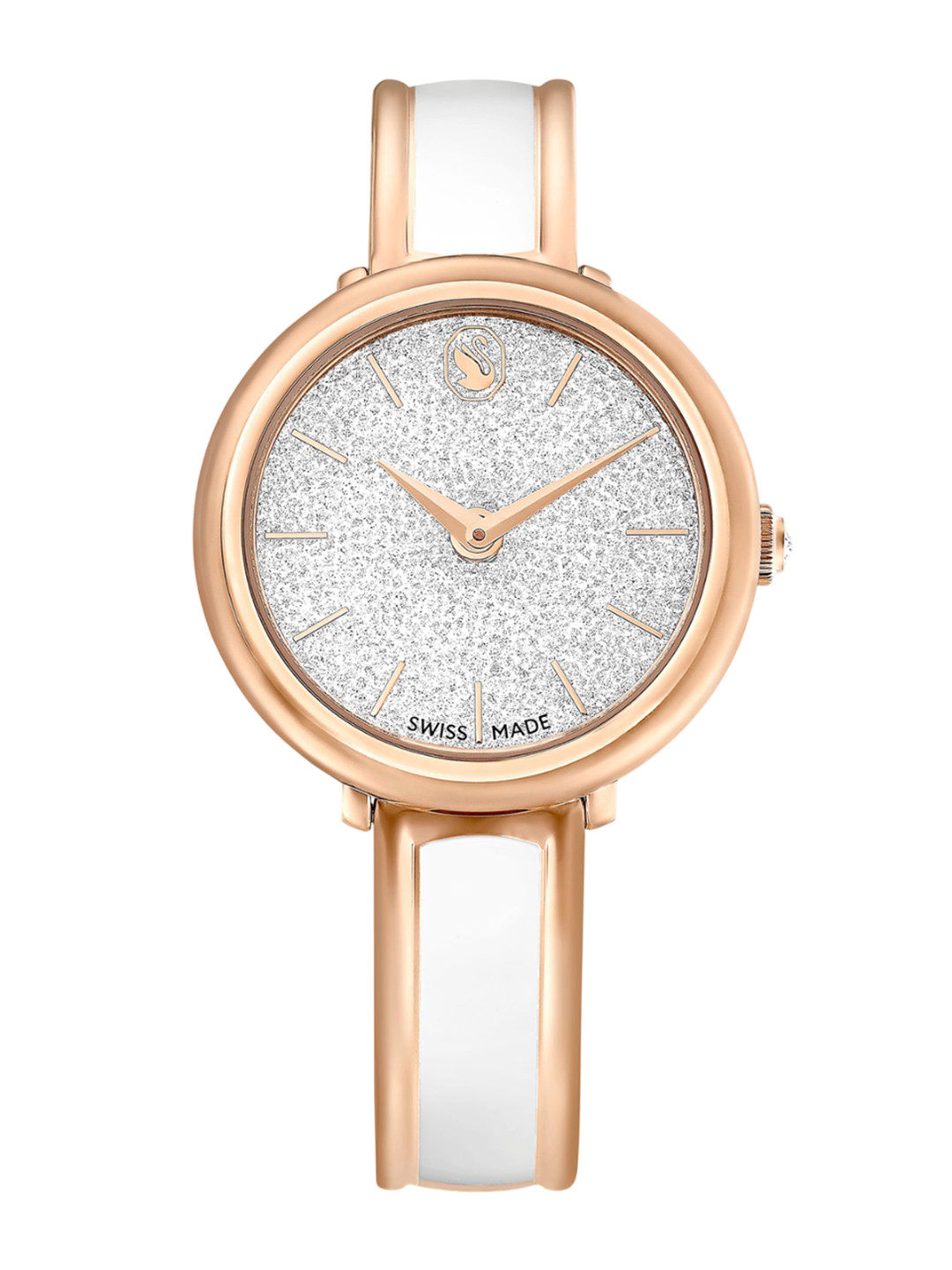 SWAROVSKI Women Analogue Watch CRYSTALLINE BANGLE WATCH:MB WHI//PRO