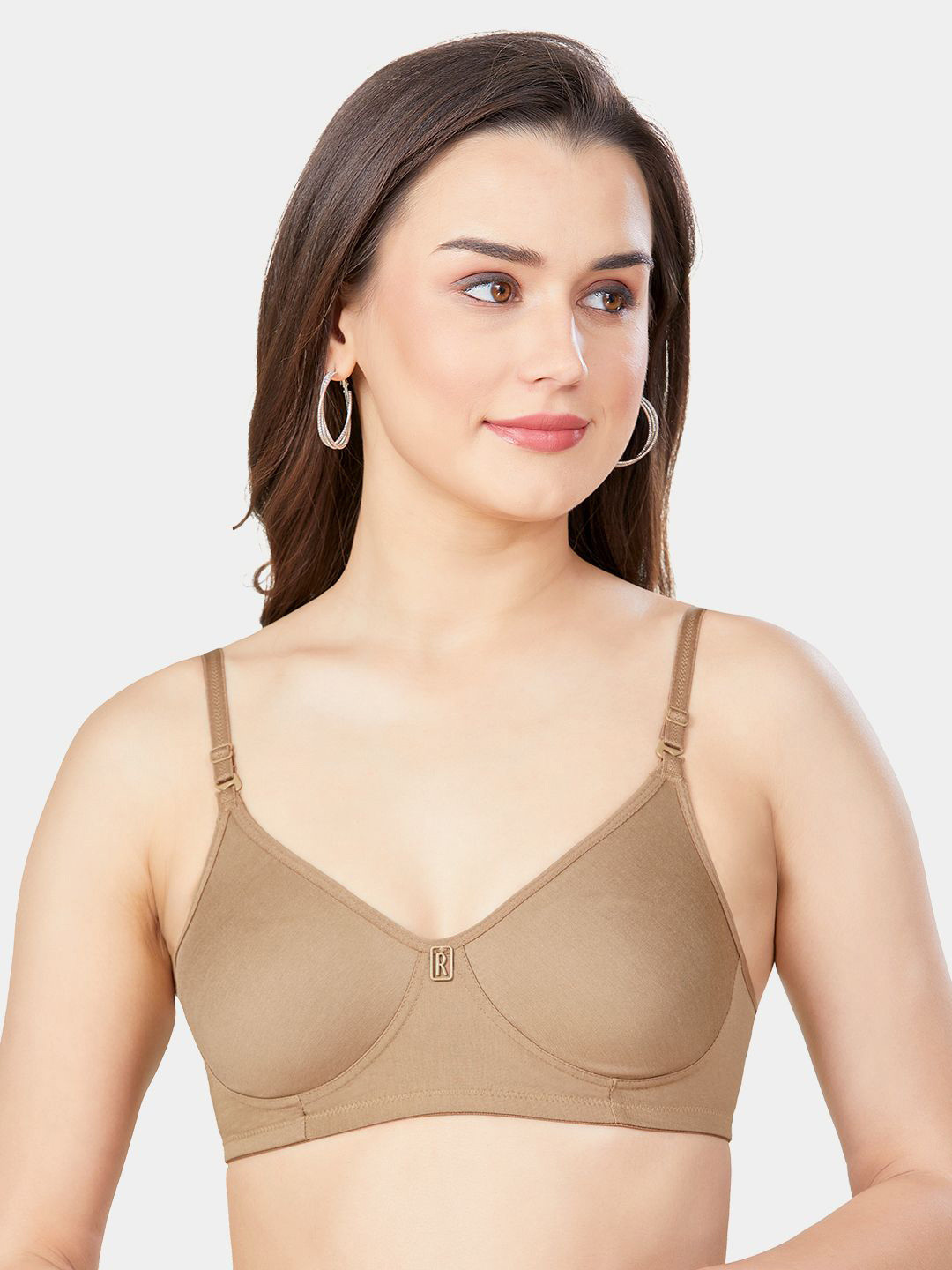 Trylo Teen 16 Non-Padded Non-Wired Hosiery Cotton Fabric Full Coverage Bra