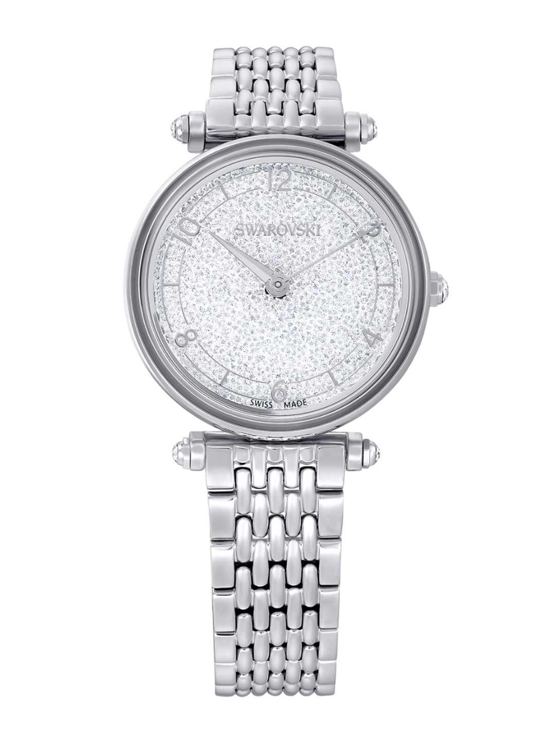 SWAROVSKI Women Analogue Watch CRYSTALLINE WONDER:MB SIL/CRY/STS