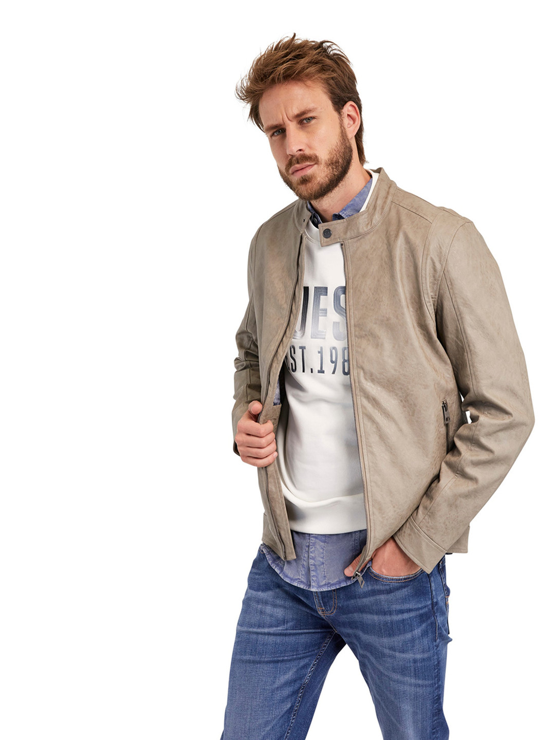 GUESS Men Bomber Jacket