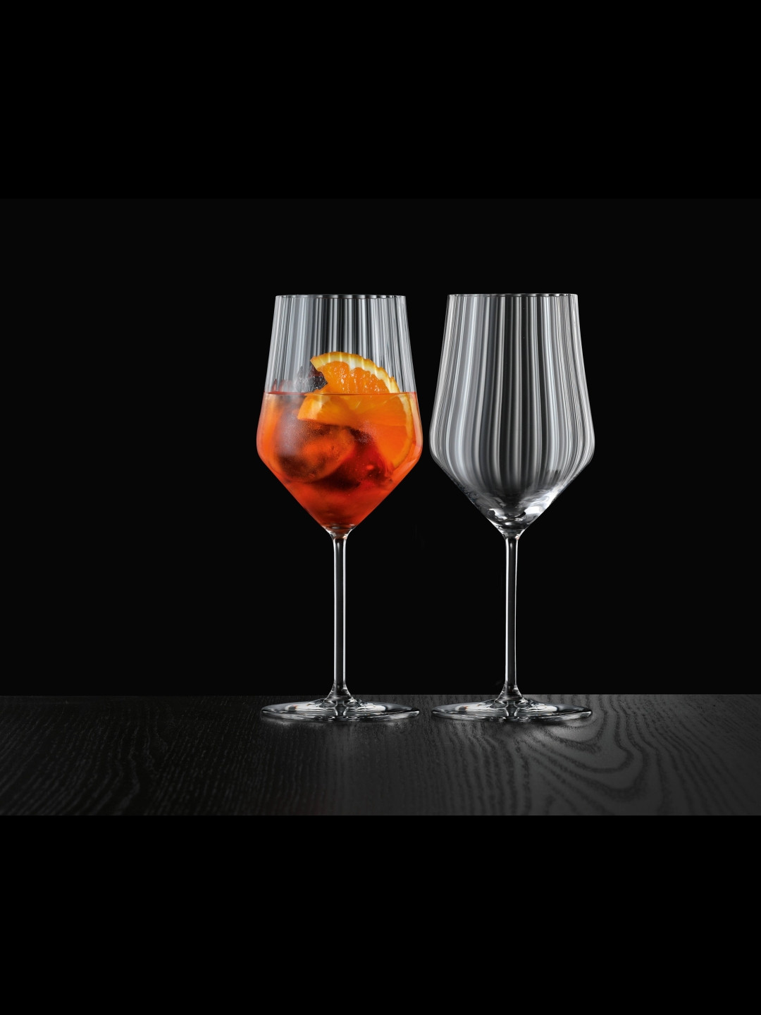 Nachtmann Aperitivo Transparent 2 Pieces Textured Wine Glasses