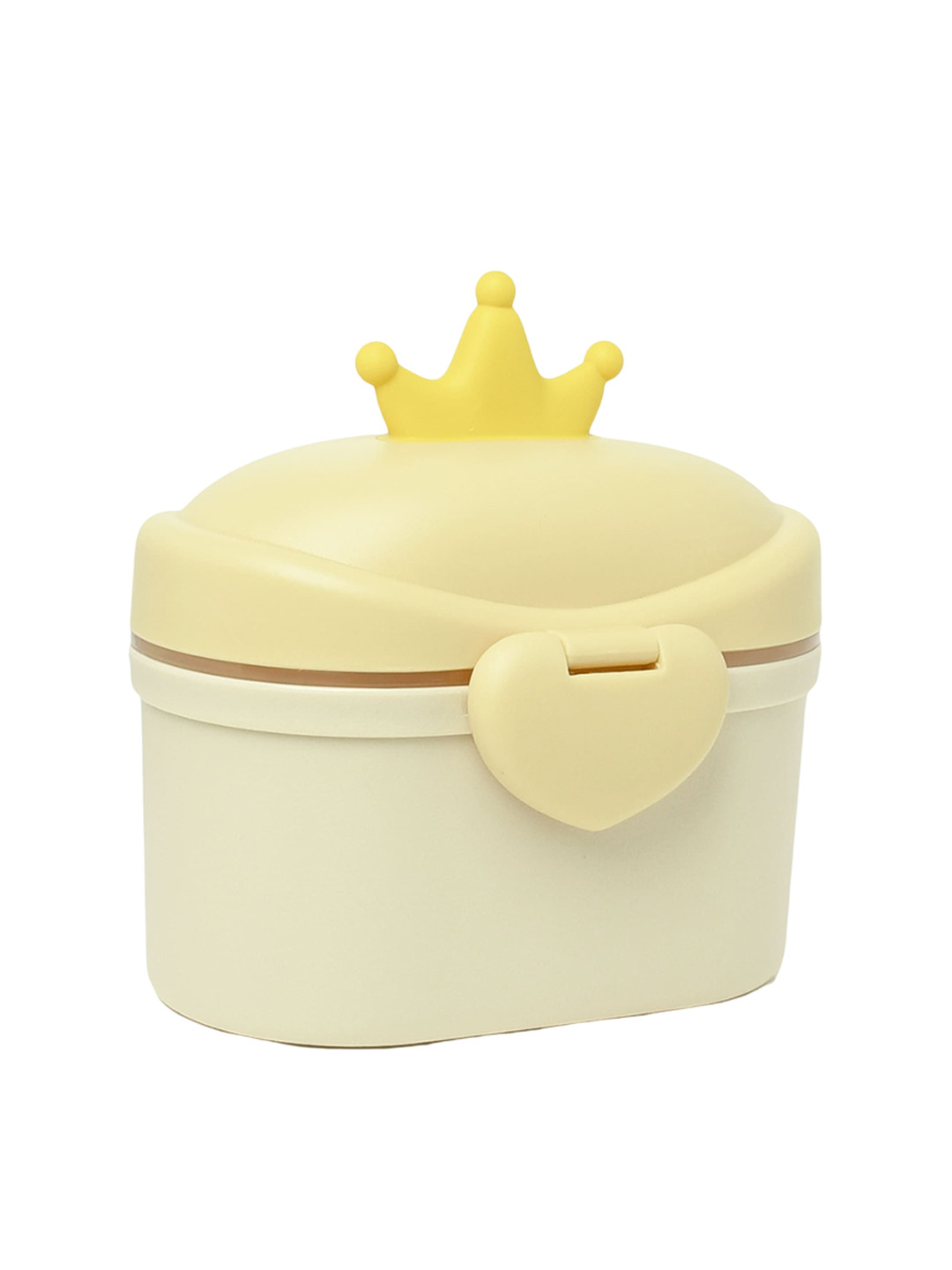 The Little Lookers Kids Yellow Spoon & Storage Container