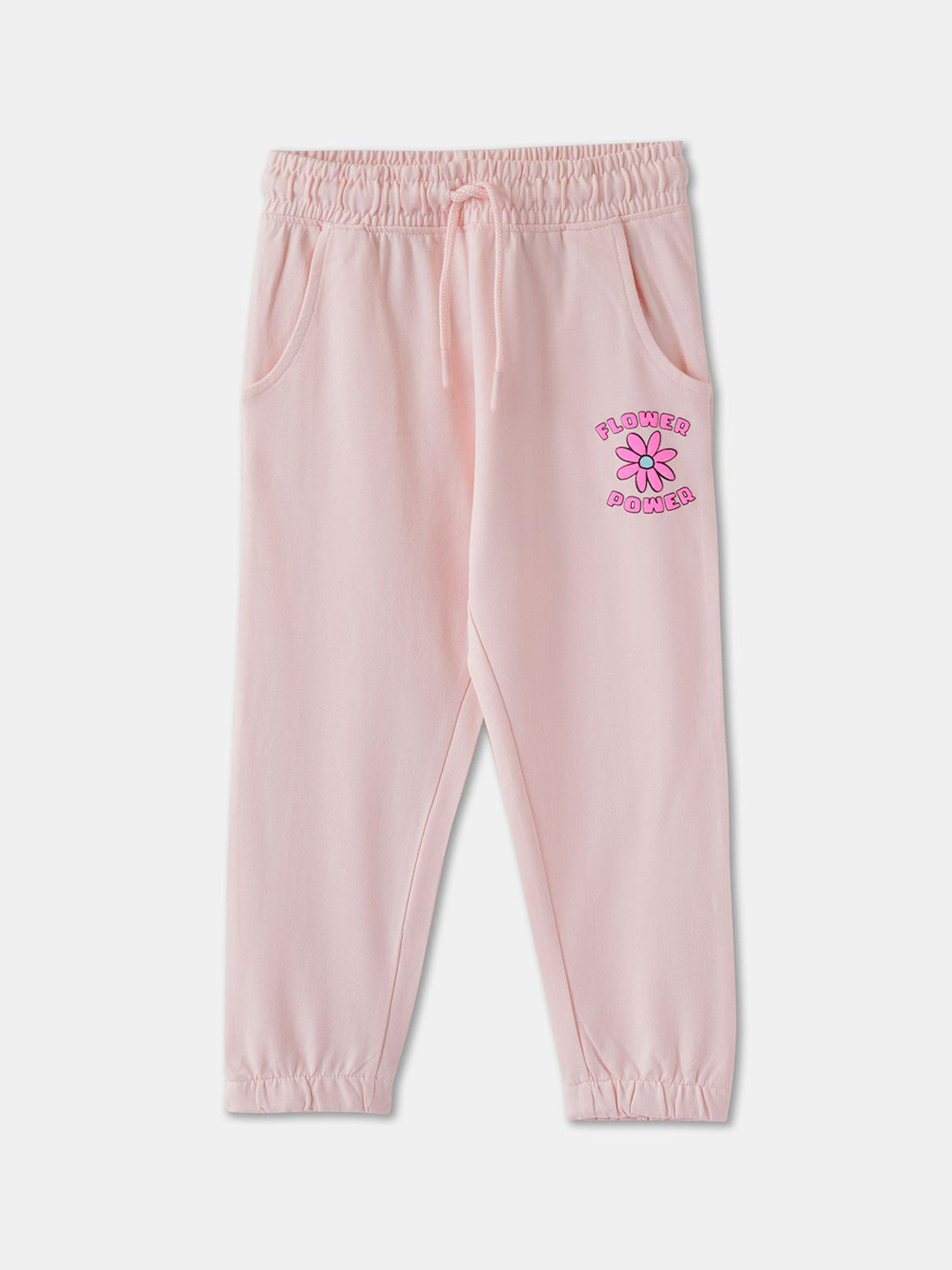R&B Girls Floral Joggers Trousers