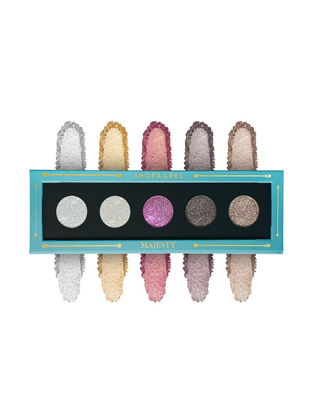 Shopaarel Highly Pigmented Long Lasting Eyeshadow Palette 200g - Majesty