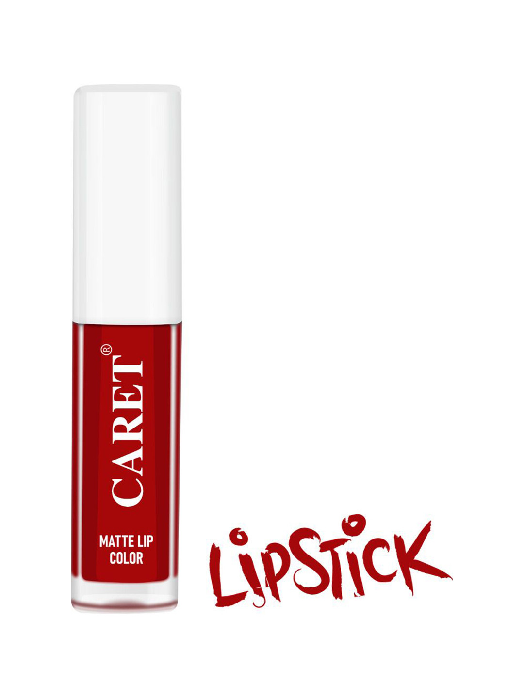 CARET ORGANIC Long Stay Matte Liquid Lipstick - 2 ml - Red 03