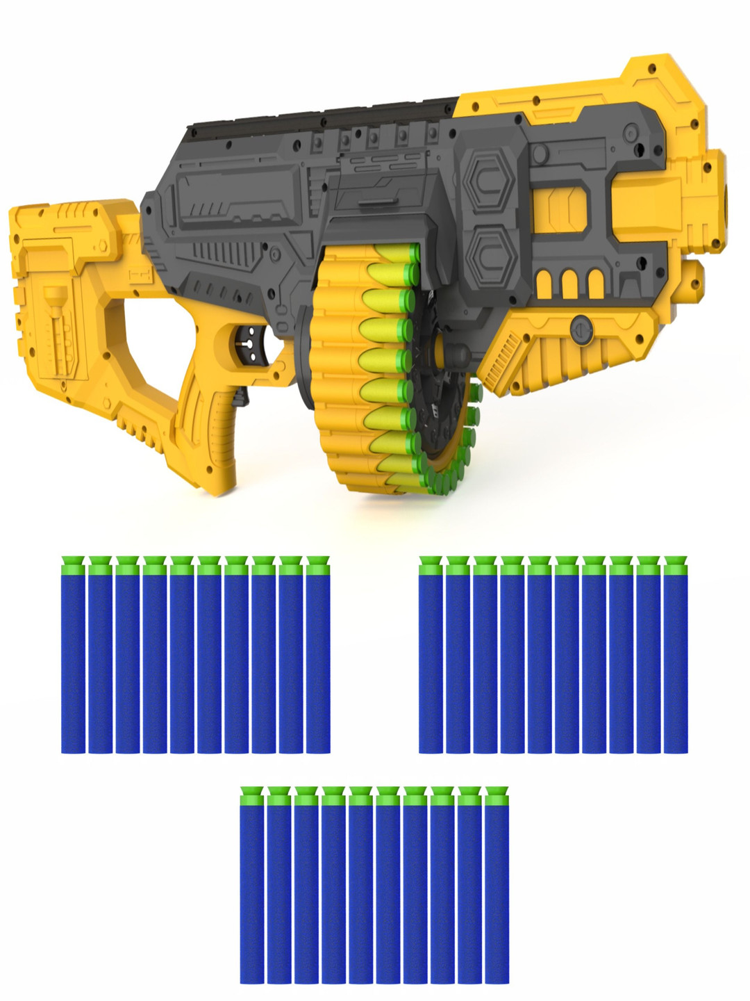 Aditi Toys Kids Rechargeable Street Viper Motorized Dart Gun