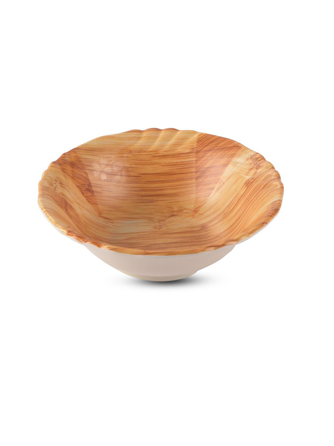 Kuber Industries Unisex Brown Bowl Melamine Snacks & Rice Bowl