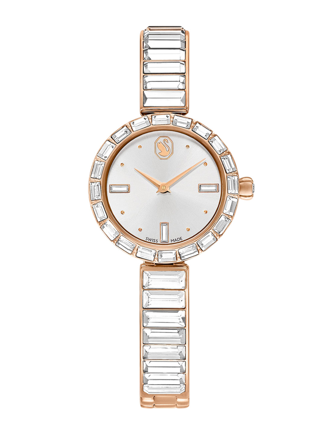 SWAROVSKI Women Analogue Watch MATRIX BANGLE:MB PRO/WHT/PRO