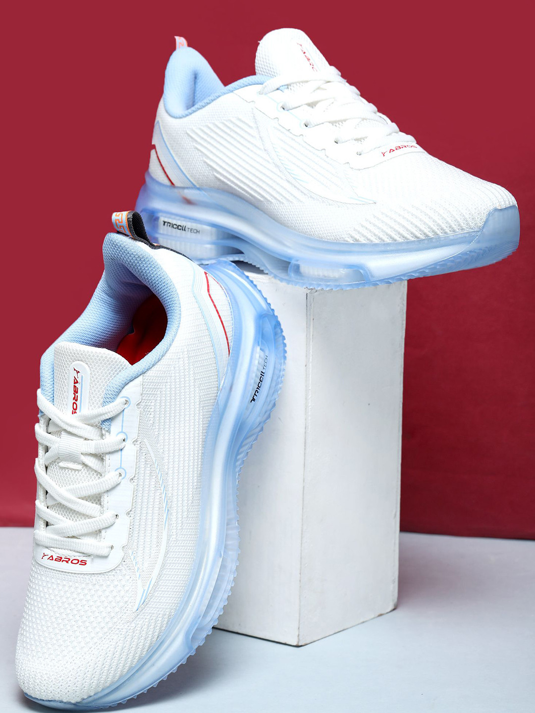 ABROS Men YANNICK Mesh Air Running Lace-Up Sports Shoes