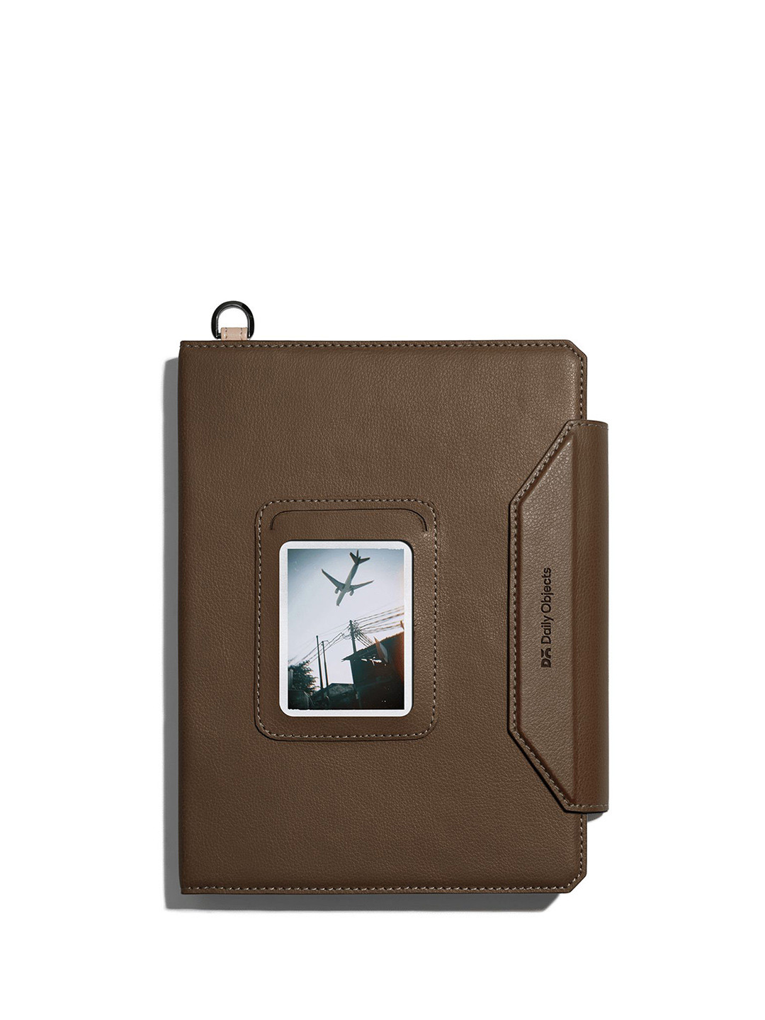 DailyObjects Brown & White Printed Notebook Stationery