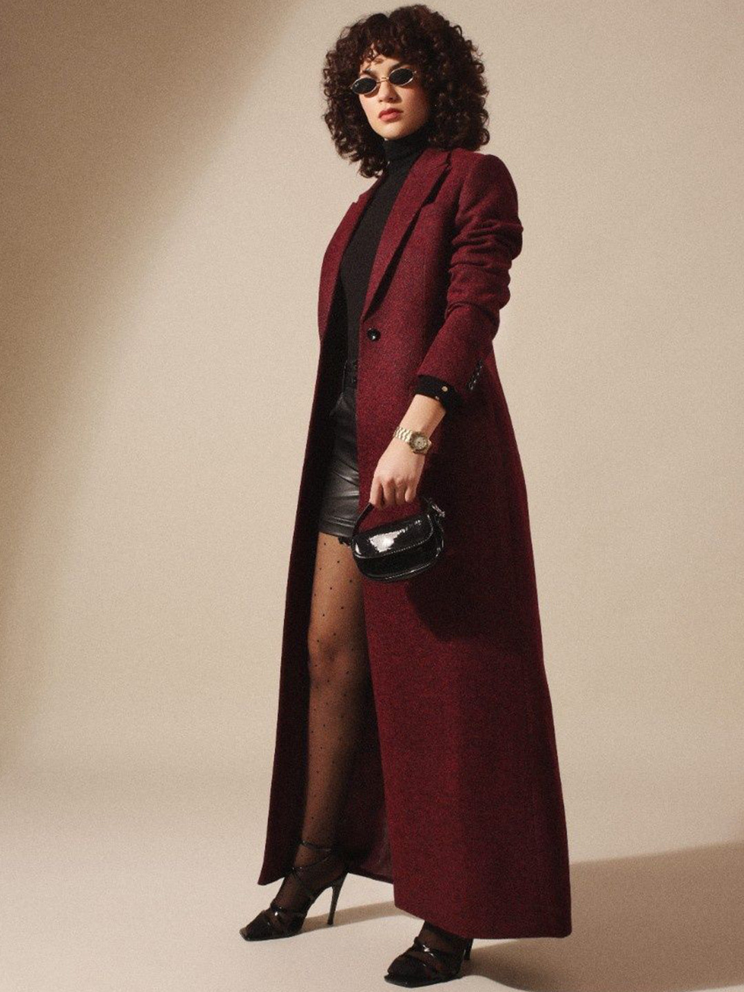 VOLCAPE DARCY Single Breasted Long Coat