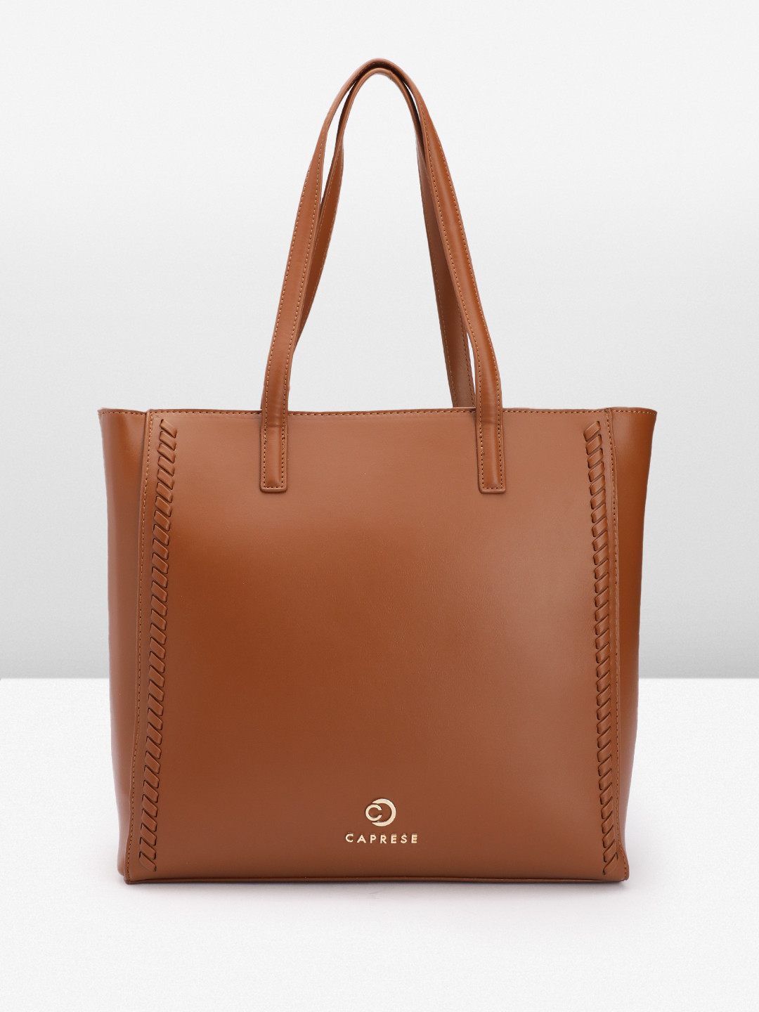 Caprese Ramani Women Brown Medium Tote Bag
