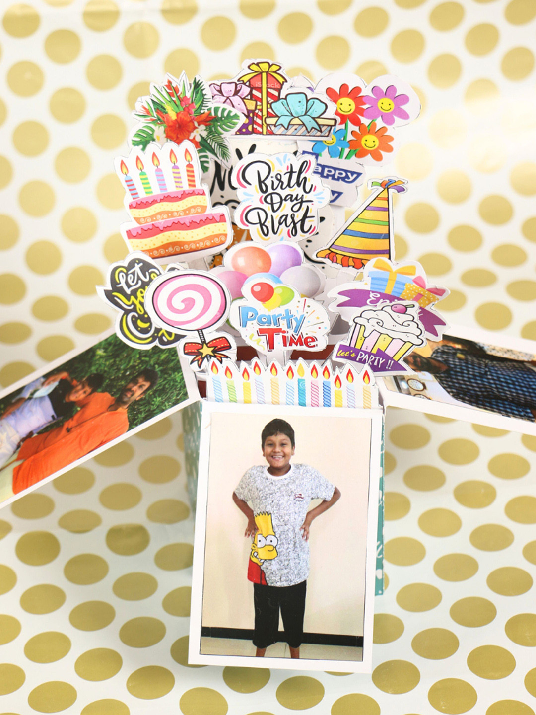 The Prink Birthday Pop Up Greeting Card