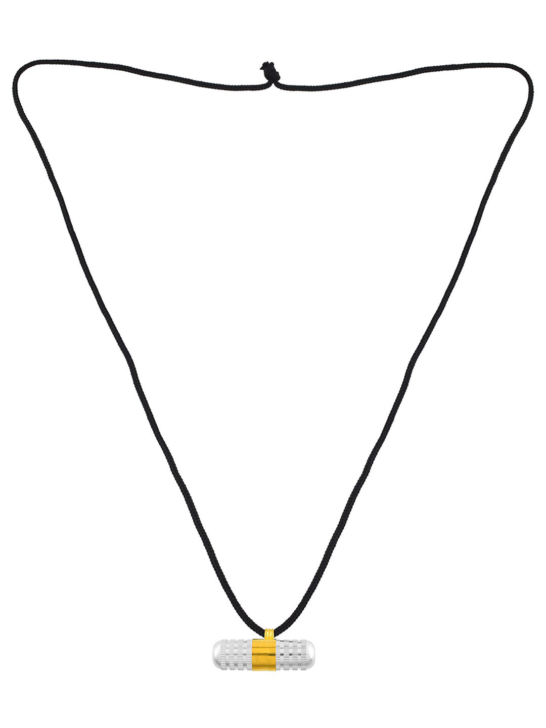 MEMOIR Silver & Gold-Plated Tabeej Evil protection amulet talisman pendant