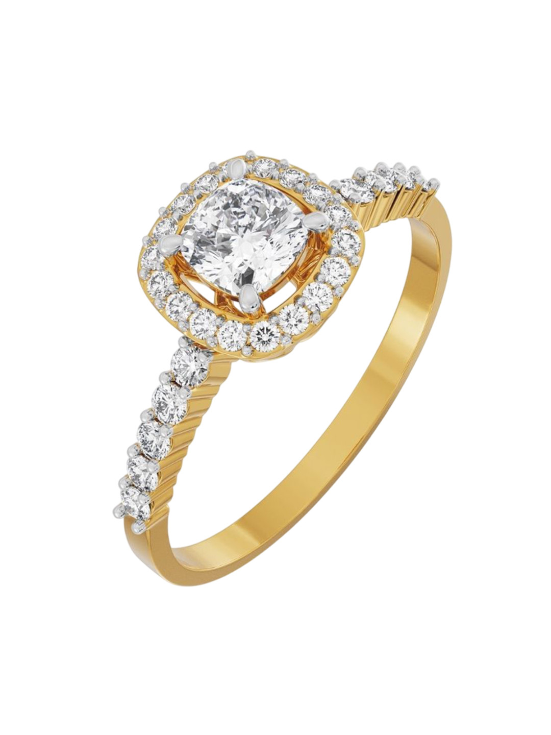 Emori Modern Grace Lab Diamond in 14KT Gold Ring