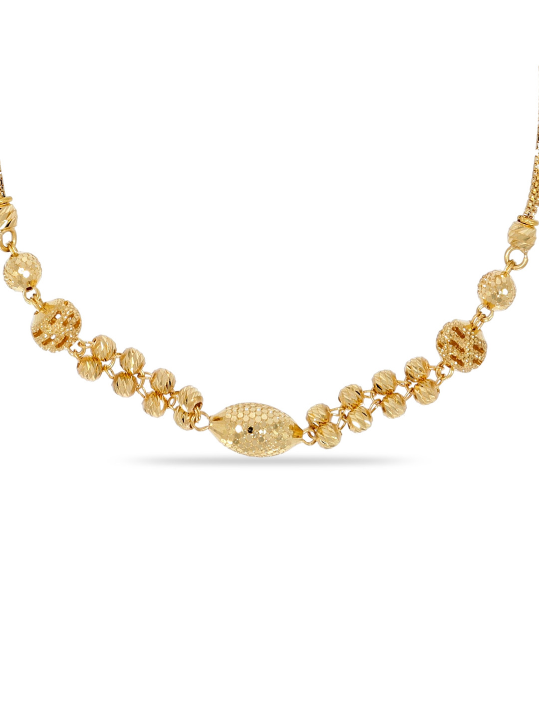 BHIMA 22K BIS Hallmark 916 Purity Yellow Gold Fancy Bracelet