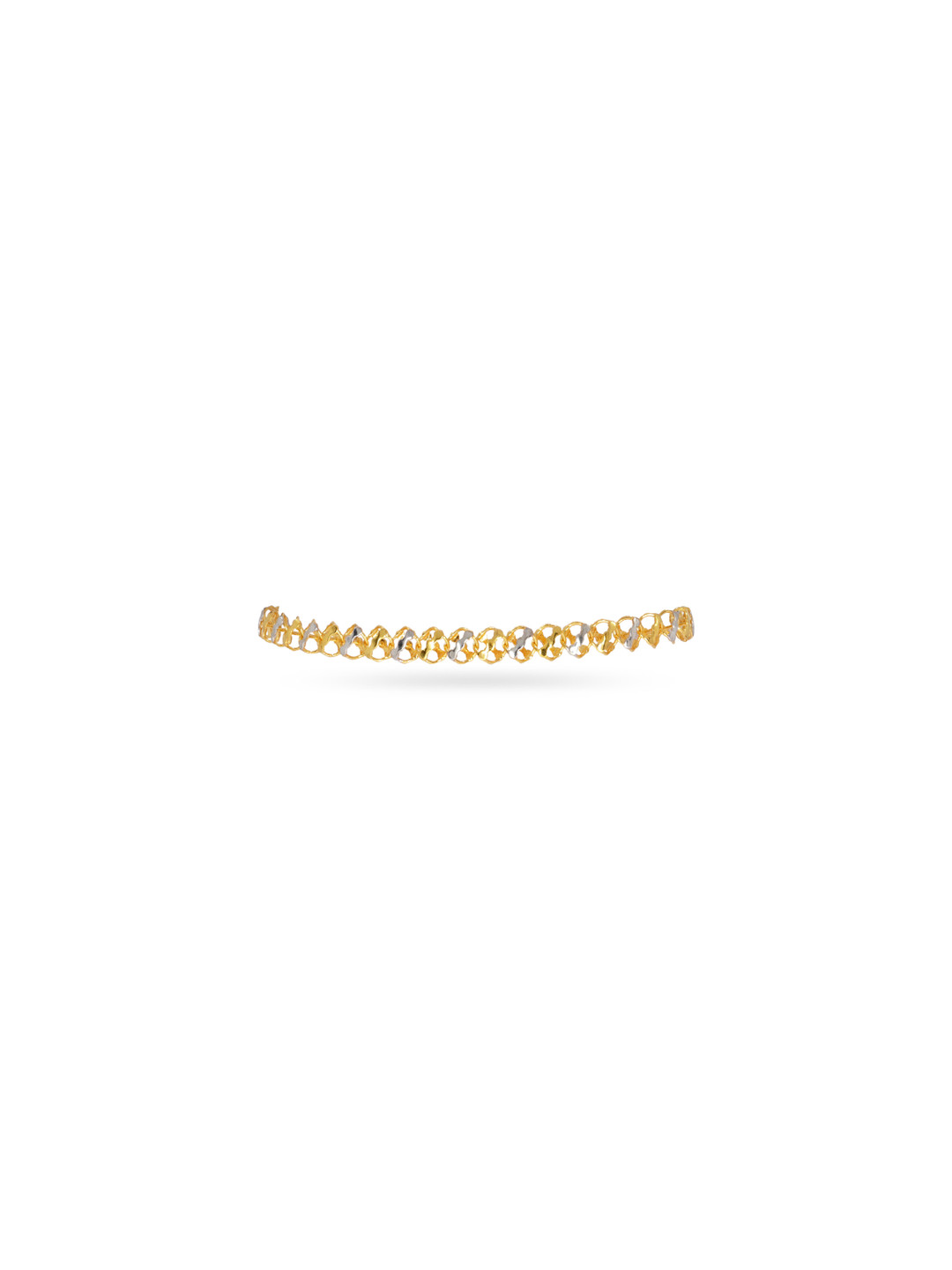 BHIMA 22K BIS Hallmark 916 Purity Yellow Gold Subtle Shine Bracelet
