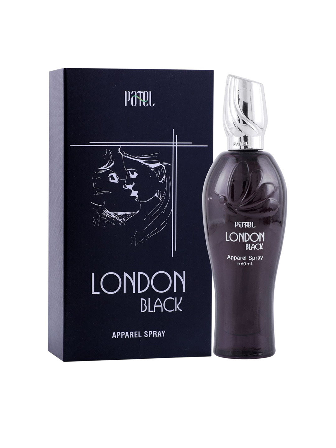 Patel London Black Long Lasting Apparel Spray Perfume - 60 ml