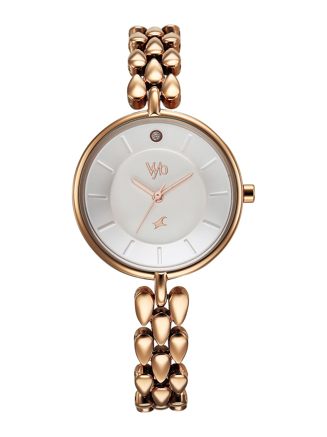 Fastrack Women Dial & Bracelet Style Straps Analogue Watch FV60068WM01