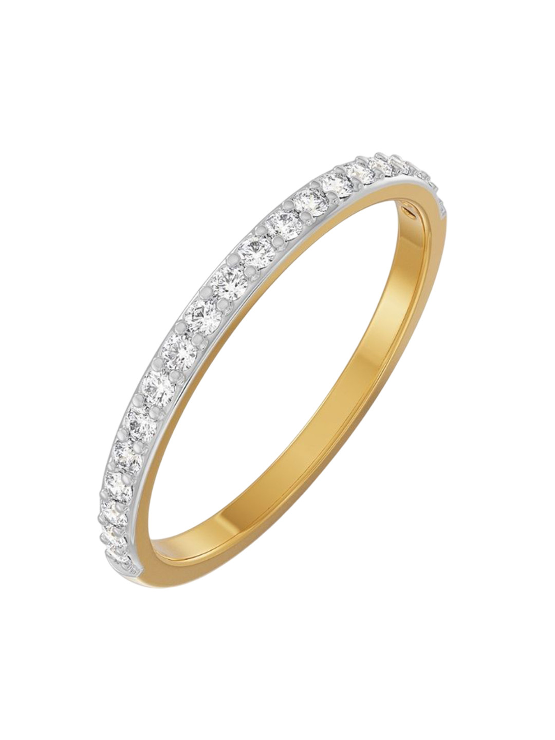 Emori Starry Night Lab Diamond Band in 18KT Gold