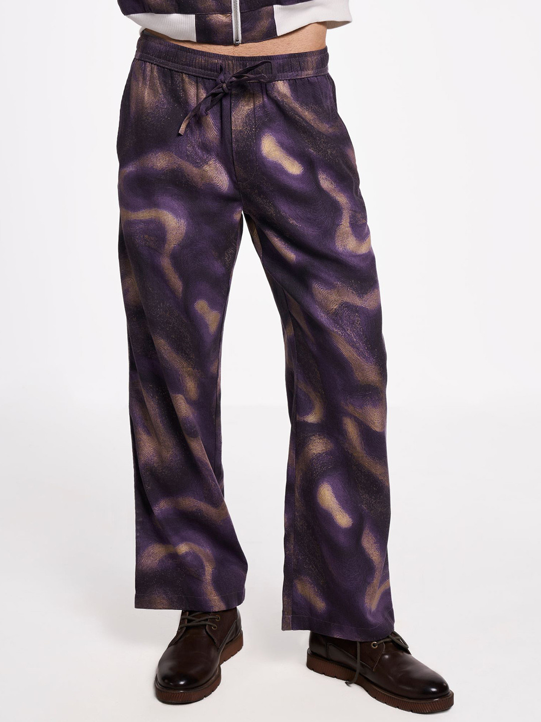 Terra Luna TAO Men Cotton Printed Comfort Trousers