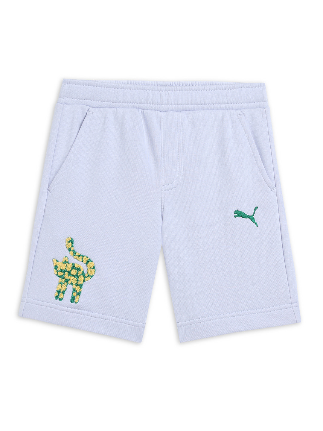 Puma Kids Cats Club Relaxed Fit Cotton Shorts