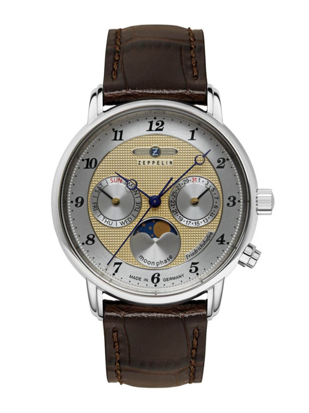 ZEPPELIN Women Dial & Leather Straps Analogue Multi Function Watch 85375