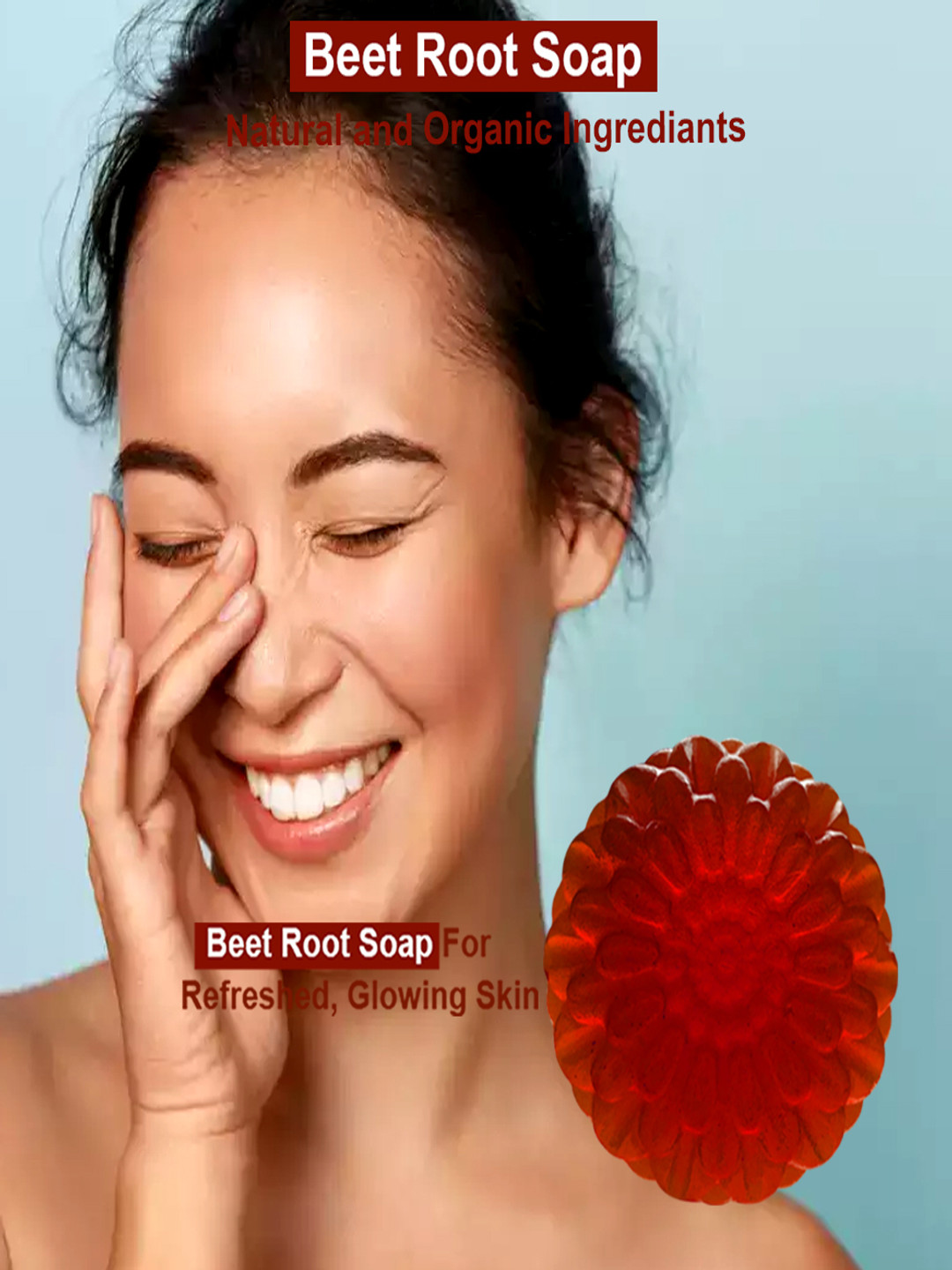 GROOVY Strawberry Sensation Beet Root Bath Bar - 100g