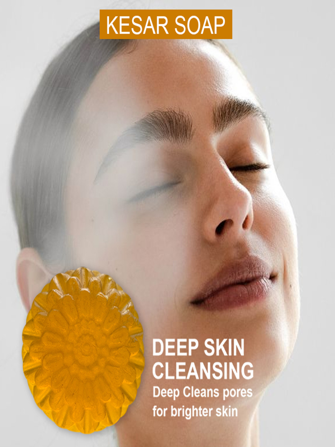 GROOVY Starfruit Splash Kesar Bath Bar - 100 g