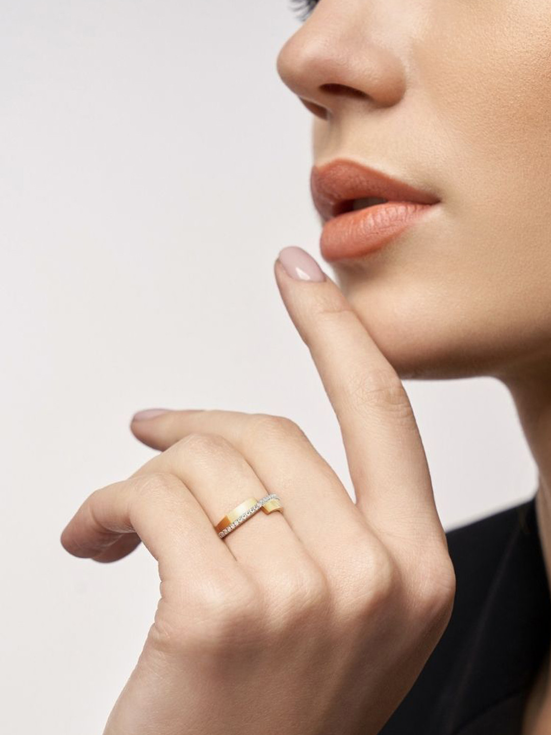 Emori Timeless Lab Diamond in 14KT Gold Ring